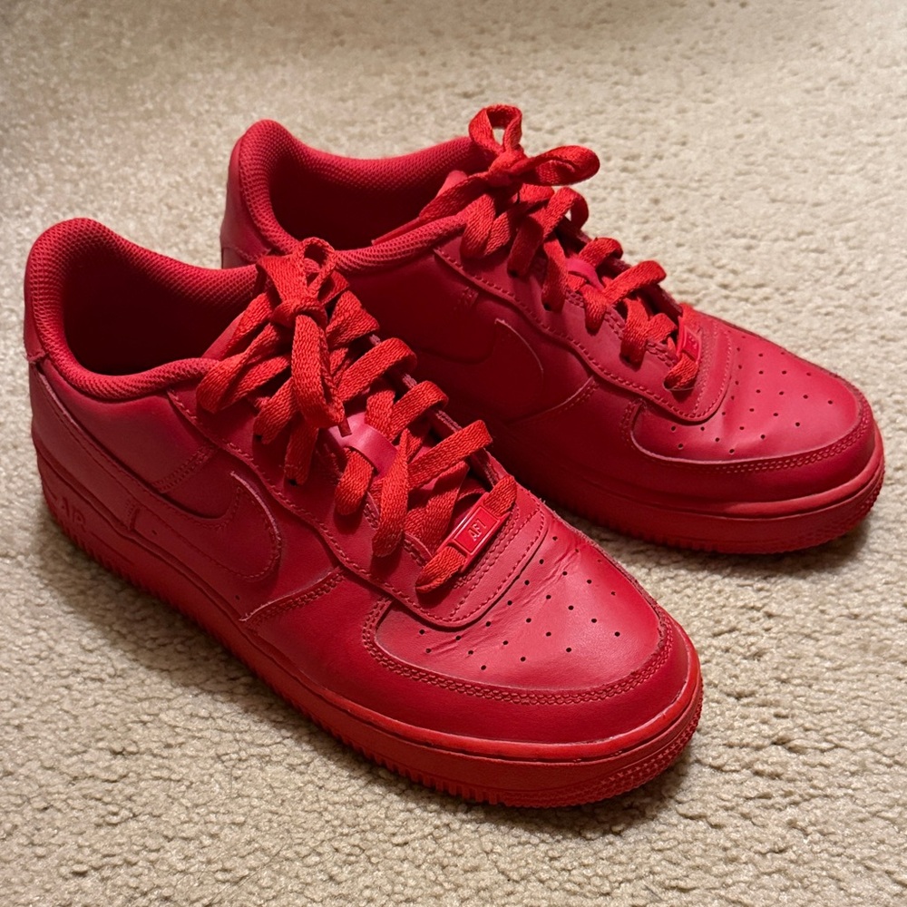 Nike All-Red Low Top Sneakers